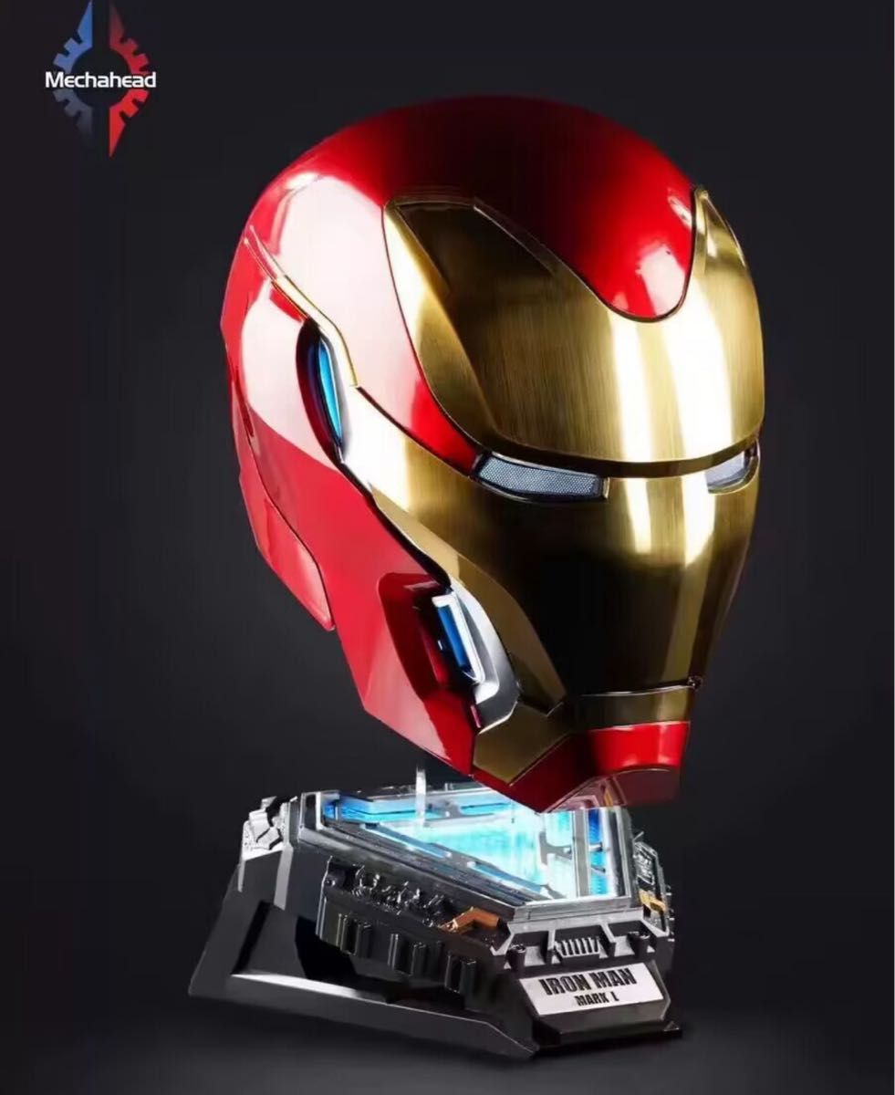 1/1 昭和 マスク ヘルメット ZX ベルトパーツ アトラク ヒーロー 新品1/1スケール アイアンマン マーク50 MK50 ヘルメット マスク