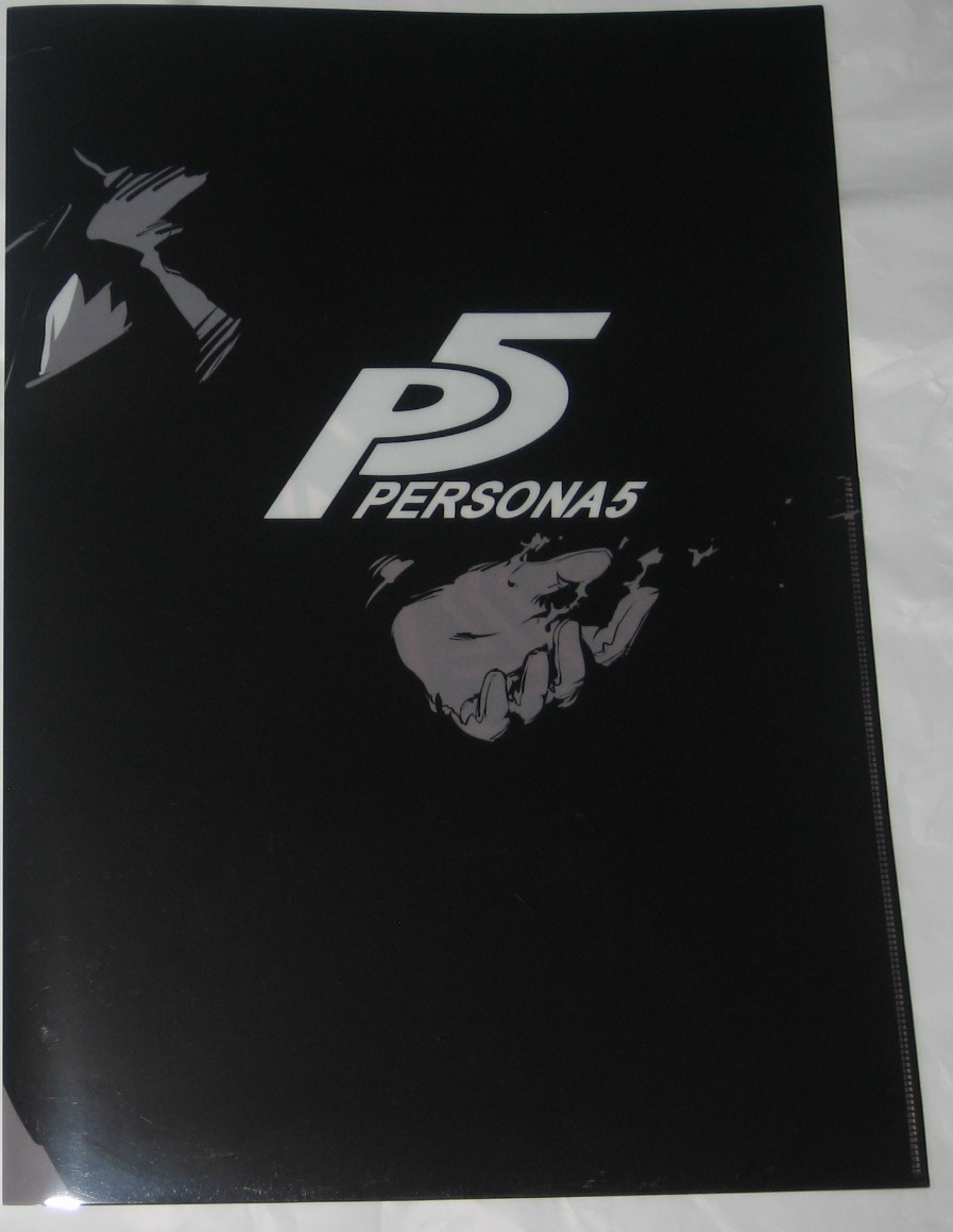 ペルソナ5 非売品 クリアファイル ペルソナ5 ロイヤル スクランブル PS5 PS5R PS5S アトラス