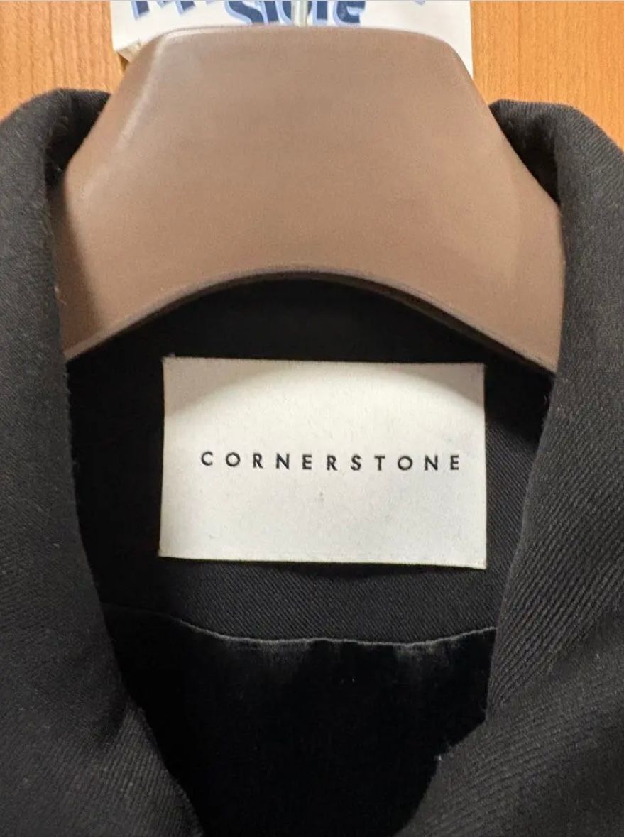 【破格】cornerstone カジュアルジャケット 期間限定価格 CORNERSTONE CASUAL JACKETブラック ジャケット