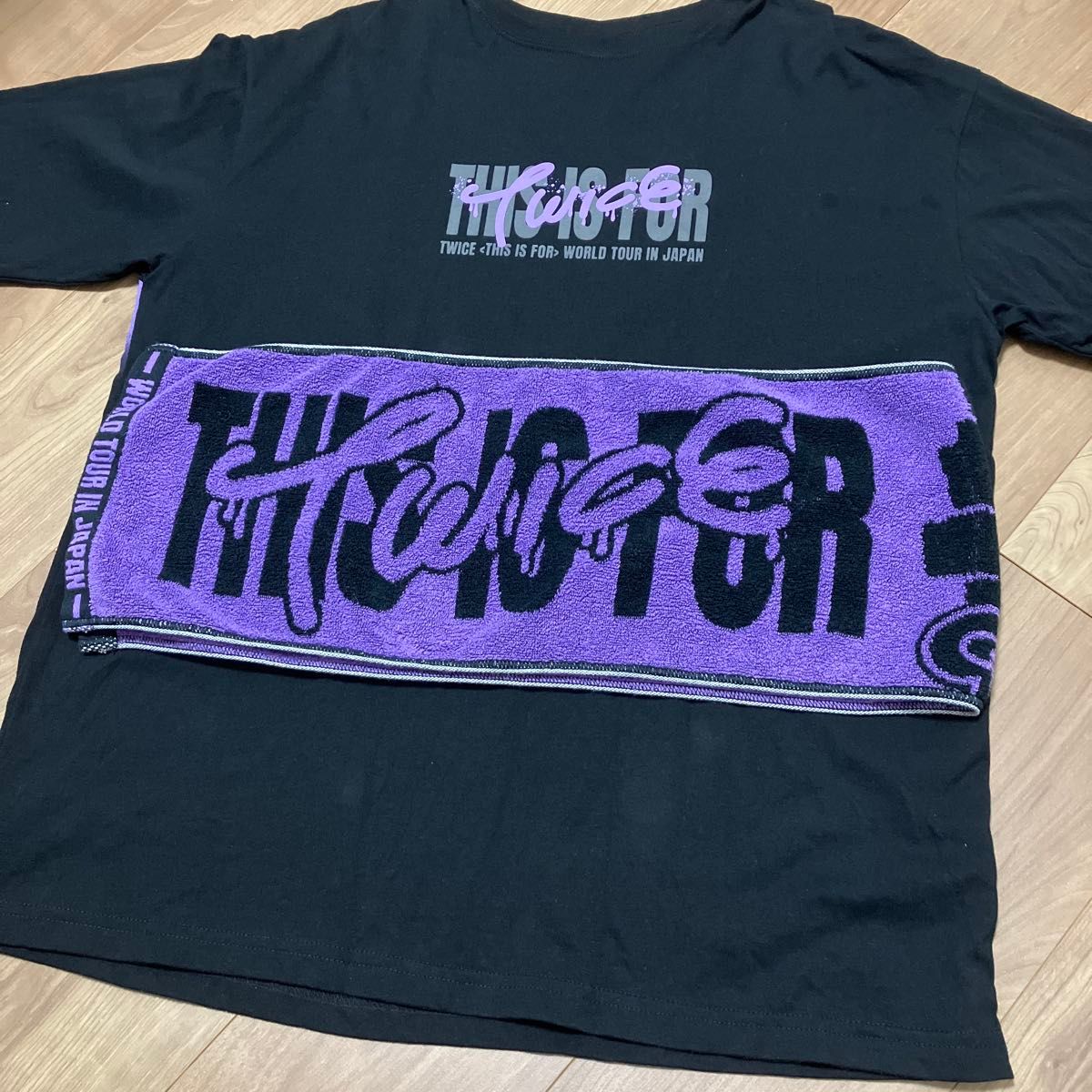 新品TWICE THIS IS FOR サナ マフラータオル&TシャツM TWICE サナ THIS IS FOR Tシャツ&タオル|Yahoo!フリマ(旧