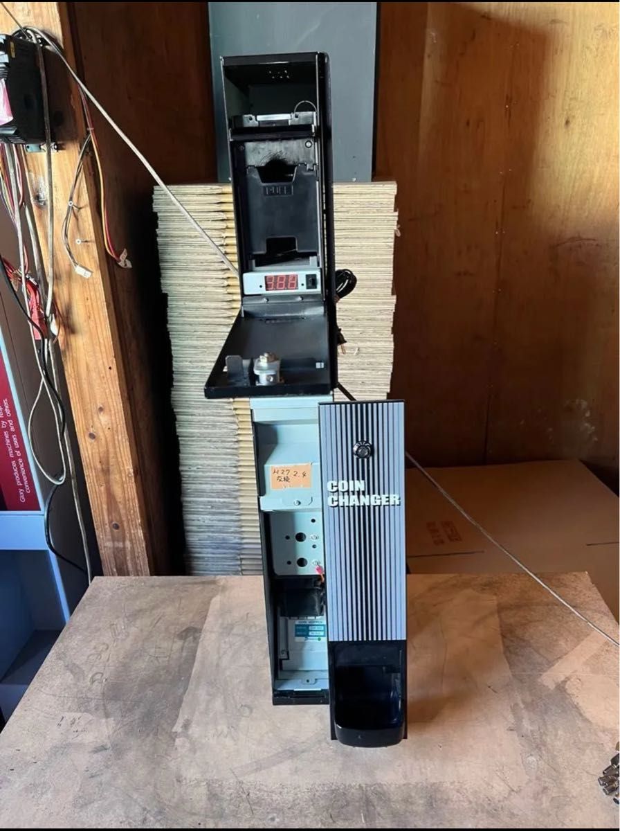 専用 架台付両替機 1000円→500円×2枚 大一 領収書OK 両替機 1000円→500円×2枚 大一電気 令和6年新札対応 領収書OK