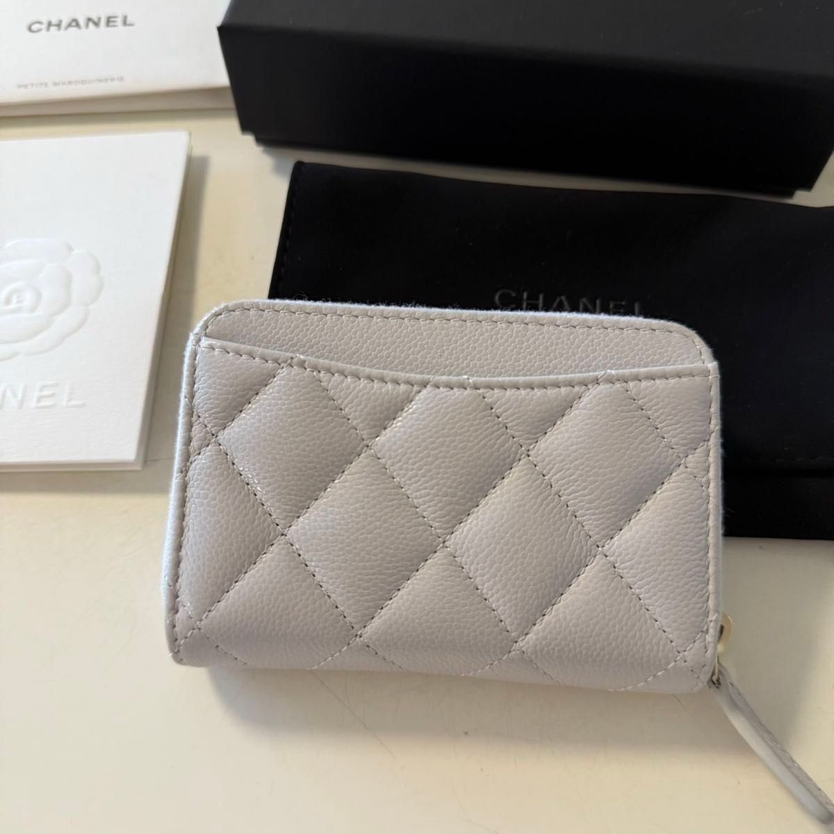 即完_CHANEL_コインパース_財布_カード_コイン_キャビア_グレー CHANEL コインパース 財布 グレー|Yahoo!フリマ(旧PayPayフリマ)