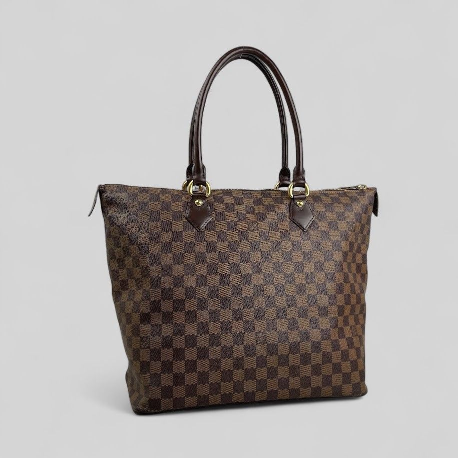 Louis Vuitton●N5118 ダミエポケットトートバック ルイ ヴィトン ダミエ サレヤGM N51181 大容量 トートバッグ