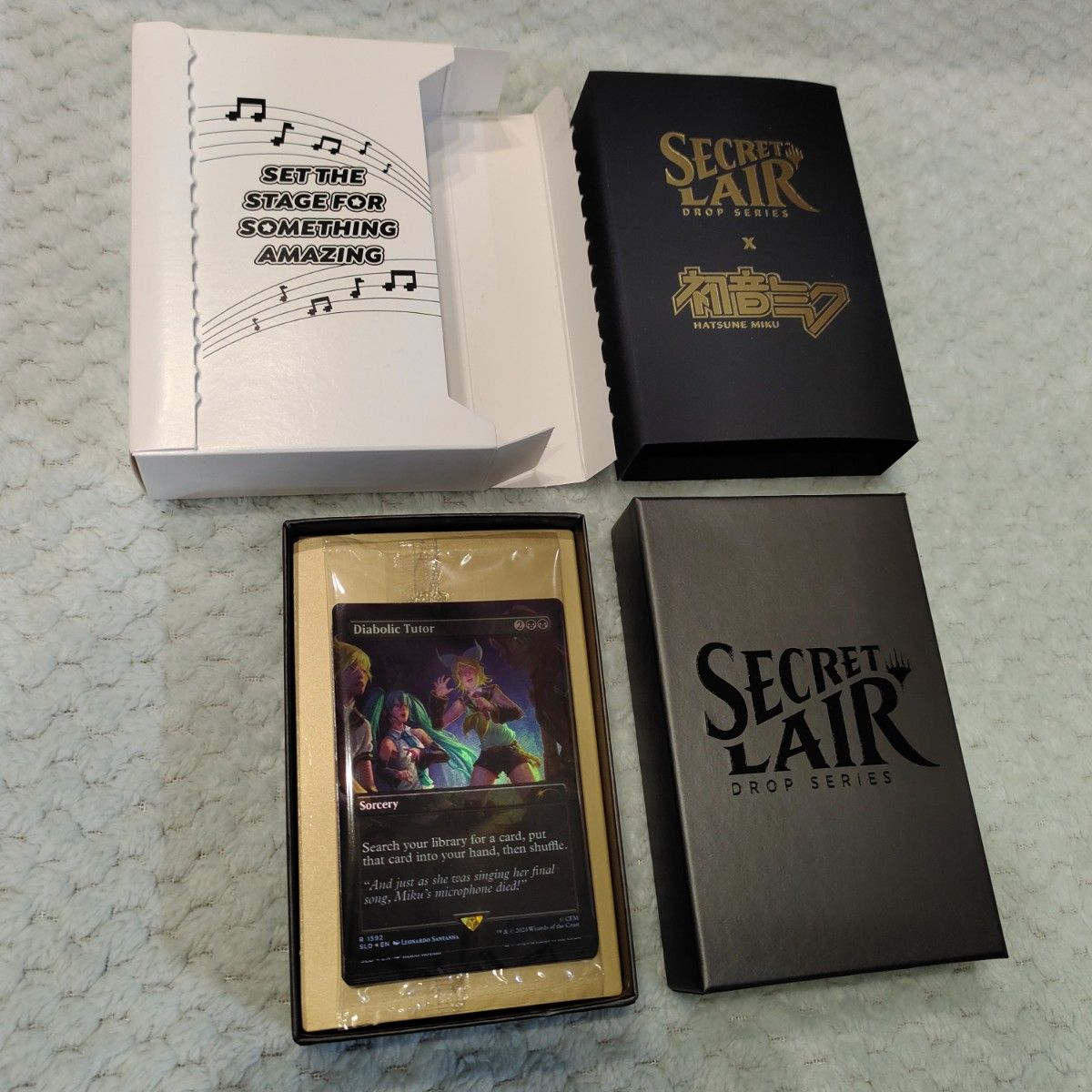 【foil】夏の帳 英語 4枚セット シークレットライアー版 英語】mtg 初音ミク シークレットレイヤー foil 夏|Yahoo