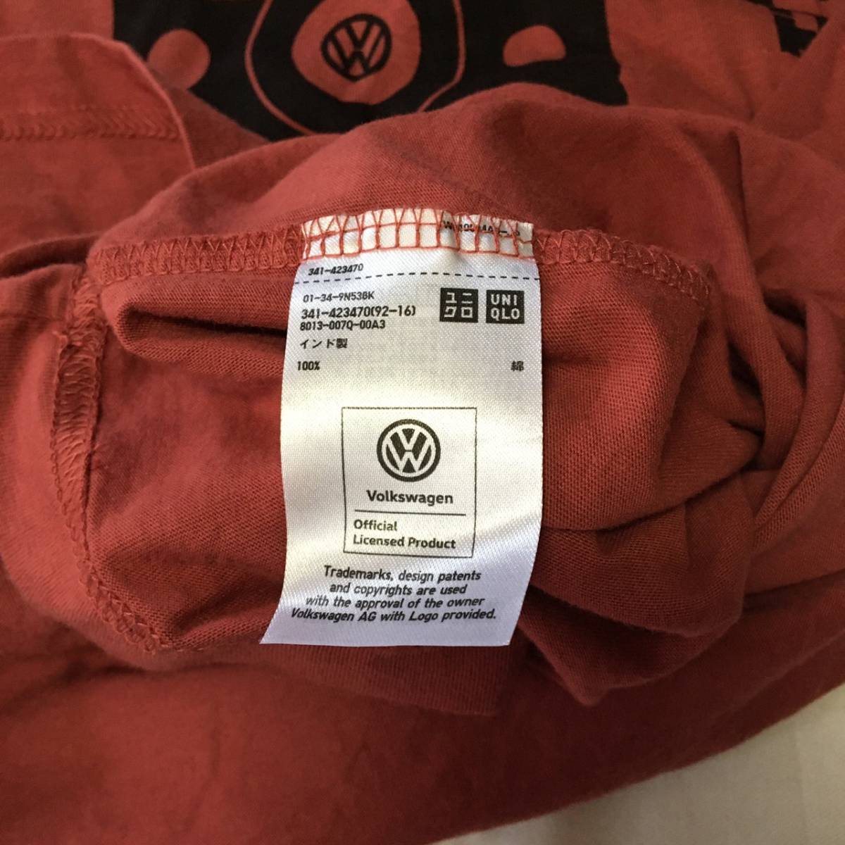 UT volkswagen  футболка  XL　...　 Volkswagen 