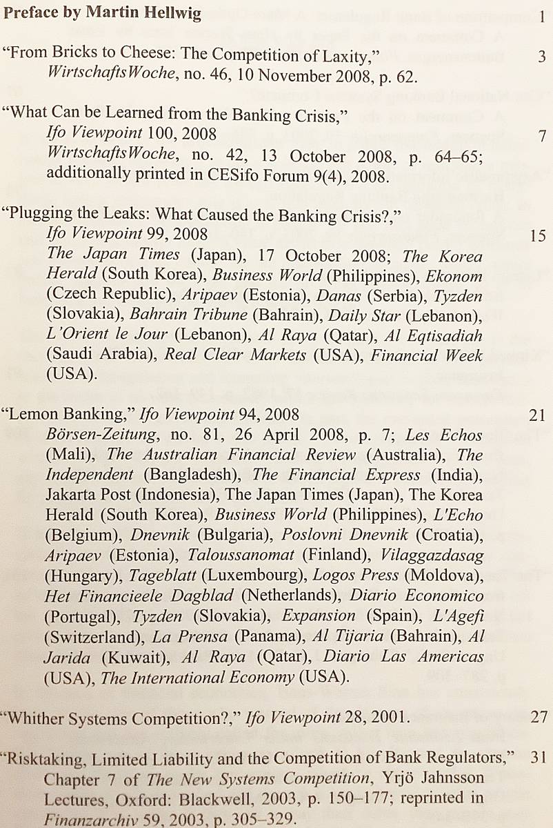 【英語洋書】リスクを負うこと, 有限責任, および銀行危機『Risk-taking, limited liability, and the bank crisis』●計量経済学 金融危機_画像2