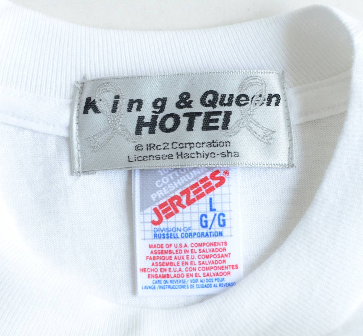 ヤフオク 未使用 90s 布袋寅泰 King Queen Hotei Tシャ ヤフオク 未使用 90s 布袋寅泰 King Queen Hotei Tシャ