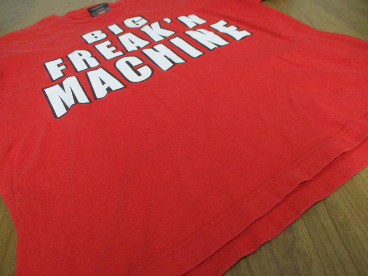 WWE ワールドレスリング BIG FREAK'N MACHINE 赤い処刑マシーン ケイン Tシャツ Mサイズ_画像6