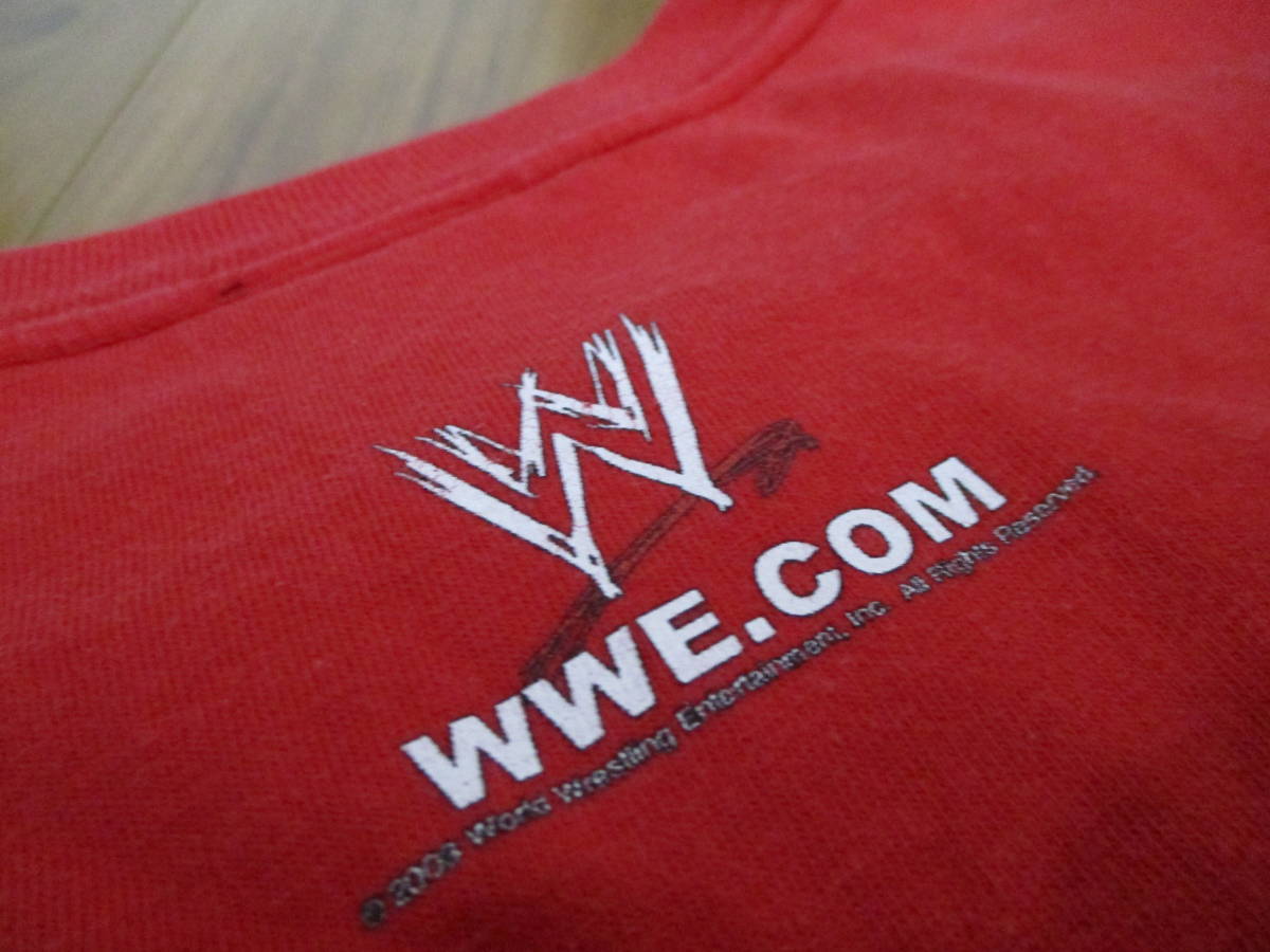 WWE ワールドレスリング BIG FREAK'N MACHINE 赤い処刑マシーン ケイン Tシャツ Mサイズ_画像7