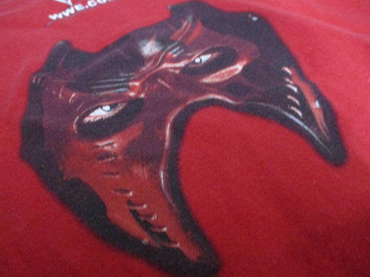 WWE ワールドレスリング BIG FREAK'N MACHINE 赤い処刑マシーン ケイン Tシャツ Mサイズ_画像8