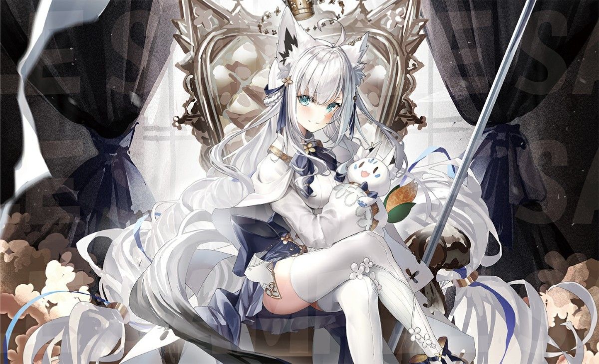 α1 ホロライブ ミュシャ風&騎士衣装 白上フブキ スリーブ&プレイマット ホロライブ 白上フブキ スリーブ プレイマット セット|Yahoo