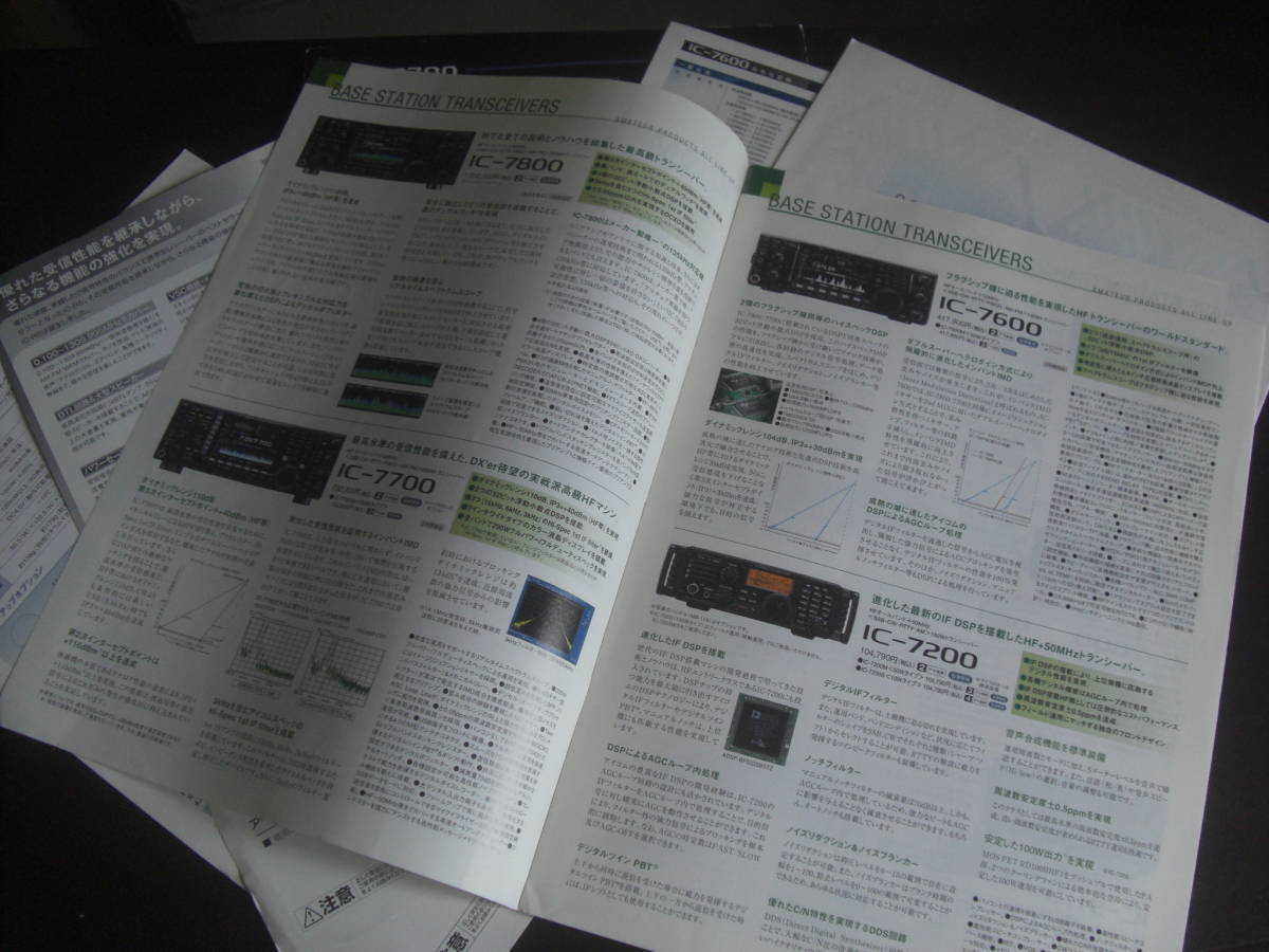 ICOM　無線機　カタログ　6部_画像7