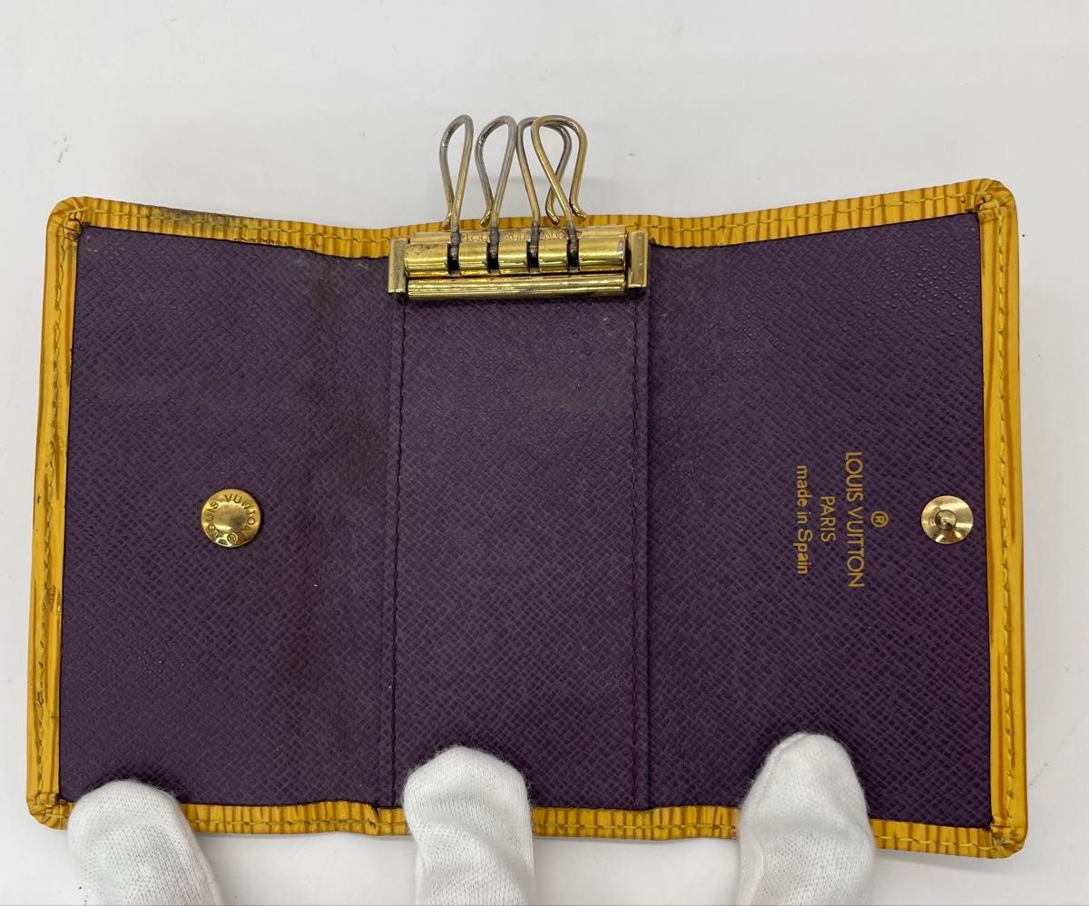 ✨美品✨LOUIS VUITTON ヴィトン エピ 4連キーケース 165 LOUIS VUITTON ルイヴィトン エピ 4連 キーケース|Yahoo!フリマ