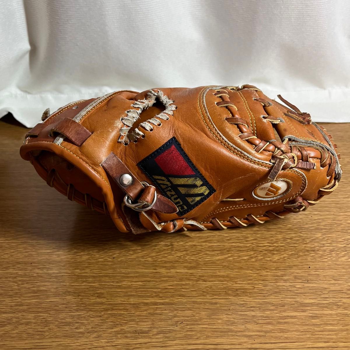 MIZUNO ミズノ ワールドウィン キャッチャーミット ブラウン ミズノ ワールドウィン 少年軟式 キャッチャーミット 美品