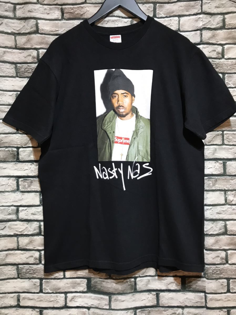 ☆Supreme シュプリーム☆17AW Nas Tee ナズフォトプリントTシャツ