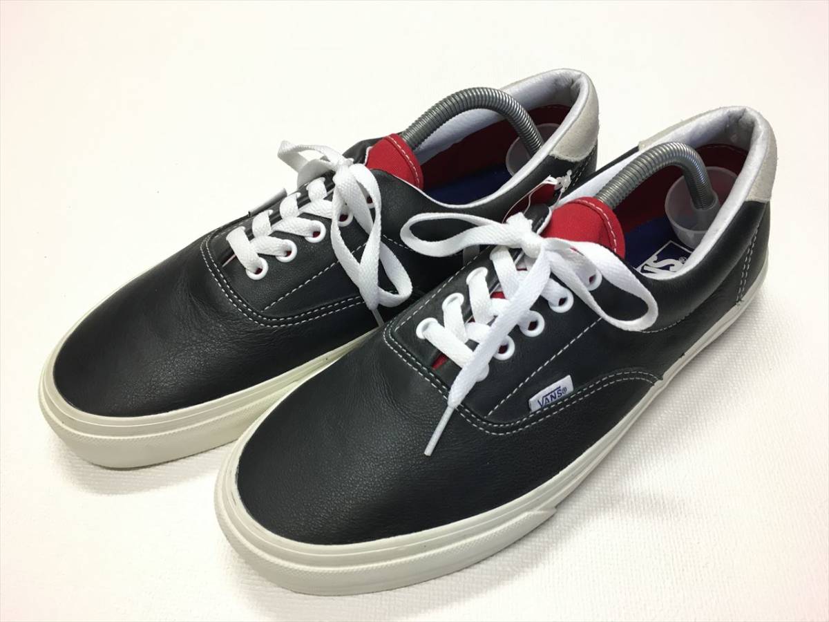 Ondraaglijk Aan het leren Ongeschikt ヤフオク! - VANS ERA 黒レザー 赤 青 US10 (28cm)...