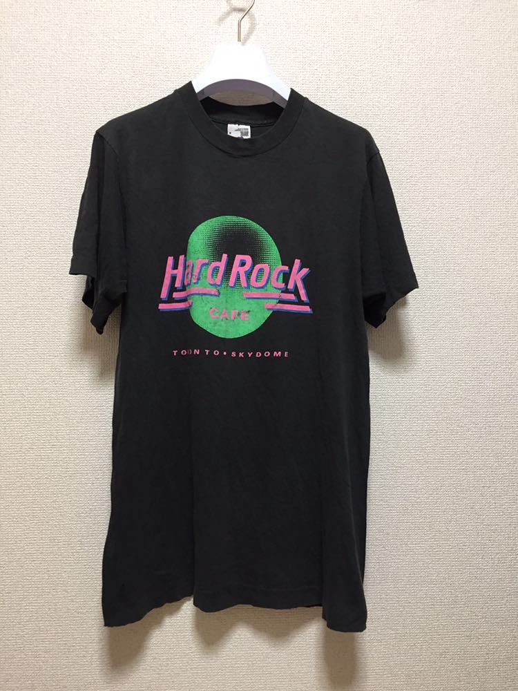 80´s 90´s ヴィンテージ Tシャツ Hard Rock CAFE ハードロックカフェ Tシャツ M /FRUIT OF THE LOOM