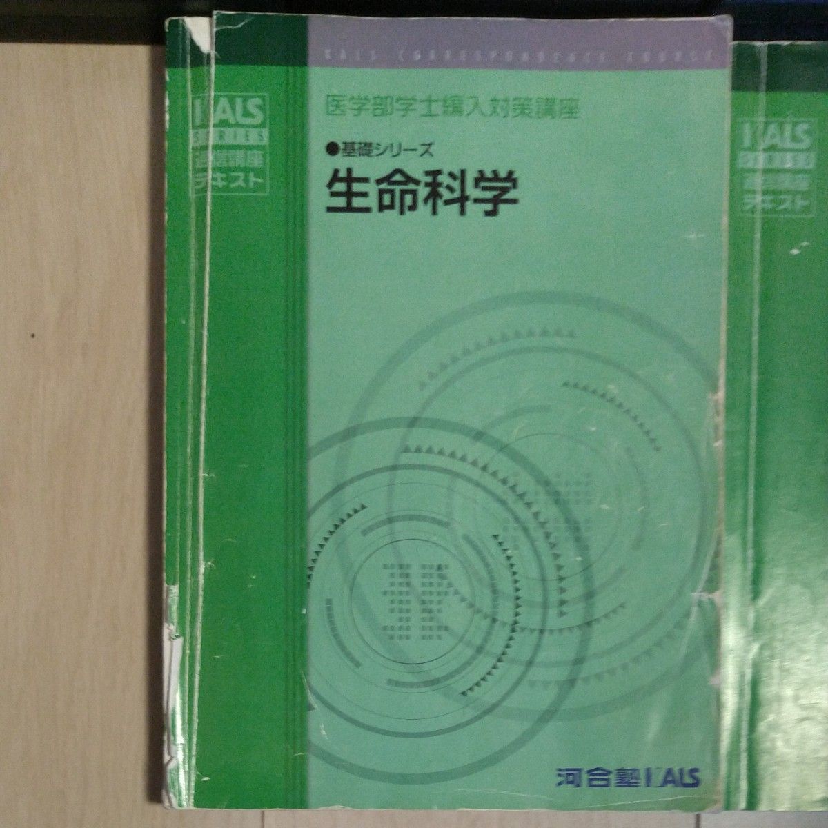 医学部学士編入 2024年度対応 KALS 生命科学 実戦シリーズテキスト 匿名配送KALS 2013年対策 基礎シリーズ生命科学DVDテキスト資料