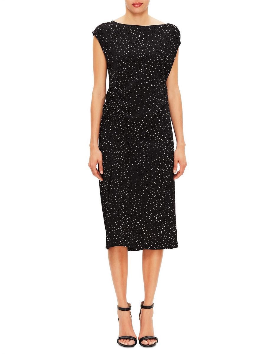 DRIES VAN NOTEN ワンピース XS 2007723G0130 ドリスヴァンノッテン DRIES VAN NOTEN 定価9 6万 ポルカドット