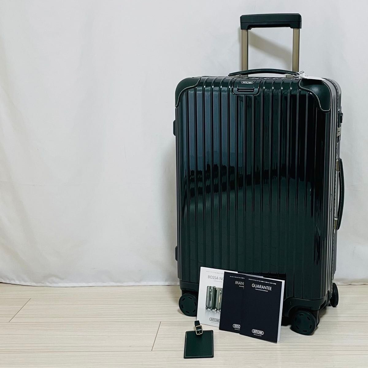リモワ ボサノバ 63L 新品未使用 新品未使用品 リモワ ボサノバ 63L 4輪 グリーン RIMOWA BOSSA