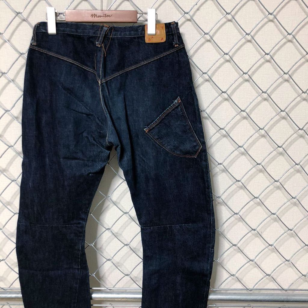 KATO カトー Lot 001 3D 立体裁断 デニムパンツ ジーンズ 30(KATO
