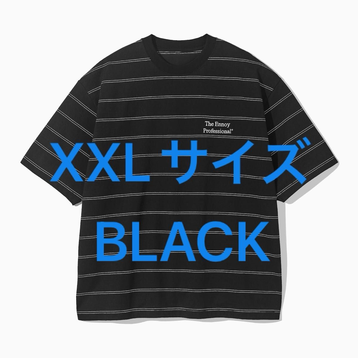 Ennoy(エンノイ) T-Shirts(WHITE/BLACK) サイズM 2XL・黒】ENNOY - PANEL BORDER S/S T-SHIRT XXL|Yahoo!フリマ