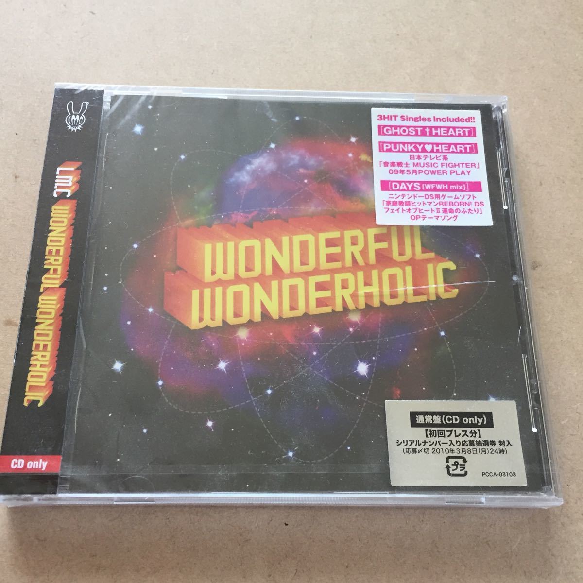 CD_9】LM.C「WONDERFUL WONDERHOLIC」 未開封プロモ盤 ※プラケース割れありの画像1
