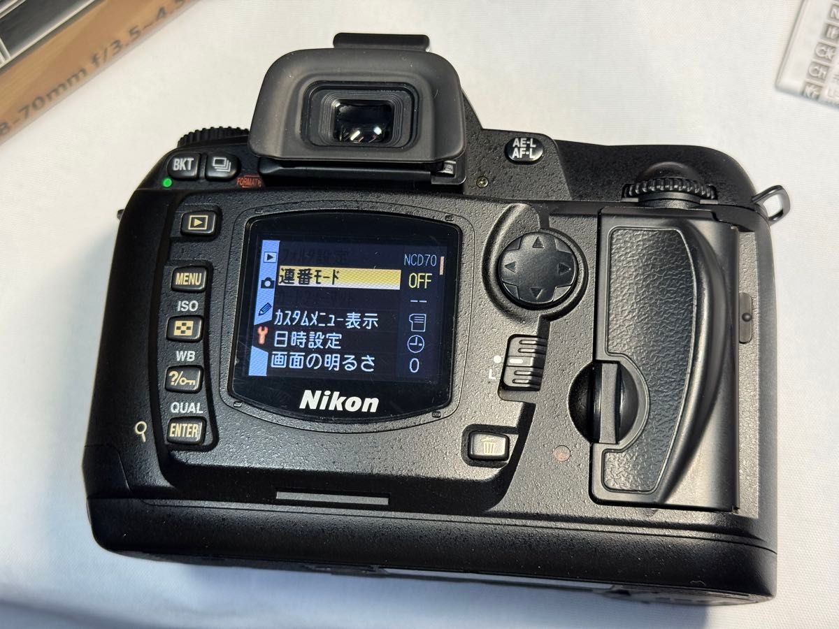 【棚卸し】Nikon D80 動作確認済 シャッター回数7700 本体 付属品付 極美品 Nikon D70 シャッター回数7782回 付属品多数|Yahoo
