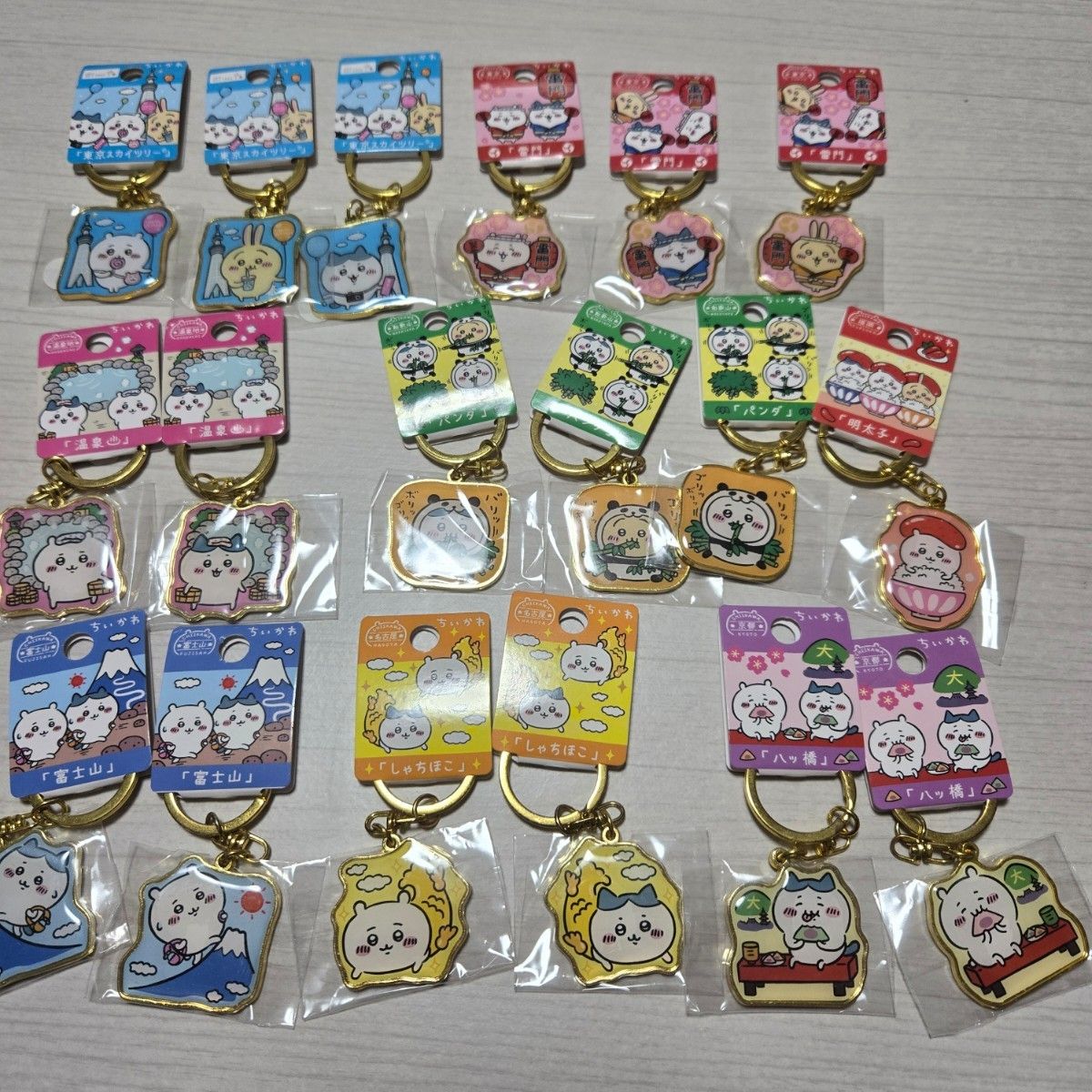 ちいかわ ご当地キーホルダー ハチワレ18個 新品ちいかわ ご当地キーホルダー 18点セット|Yahoo!フリマ(旧