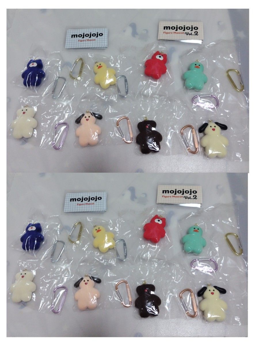 mojojojo モジョジョジョ 1弾&2弾 コンプリートセット mojojojo フィギュアマスコット vol 1&2 コンプ全8種 2セット 16