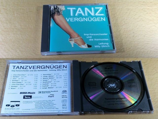 Tanzvergnugen /FMP - Tanzorchester 【社交ダンス音楽ＣＤ】1977*_画像2