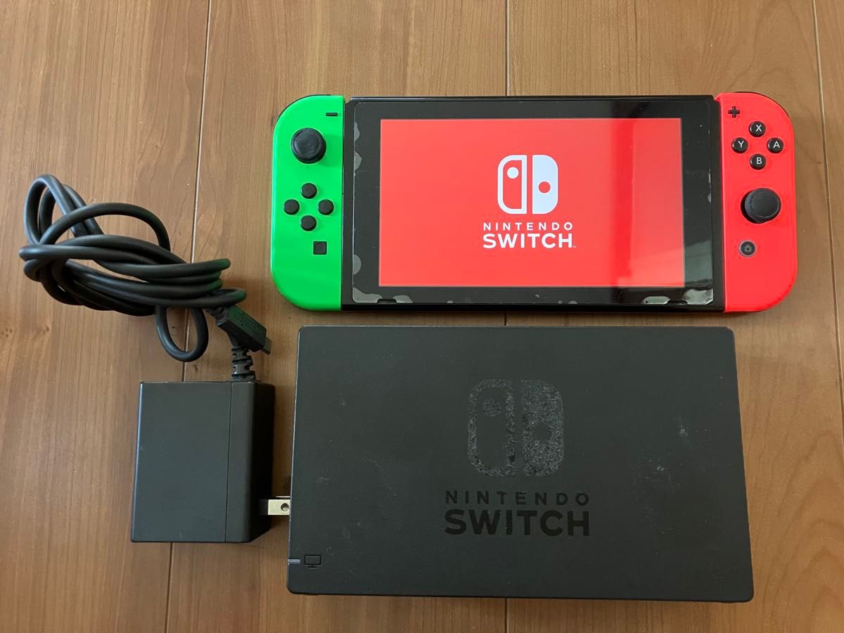 Nintendo Switch 2台目セット本体 赤/緑 Joy-Con付き Nintendo Switch 本体 joycon 赤/緑 ニンテンドースイッチ