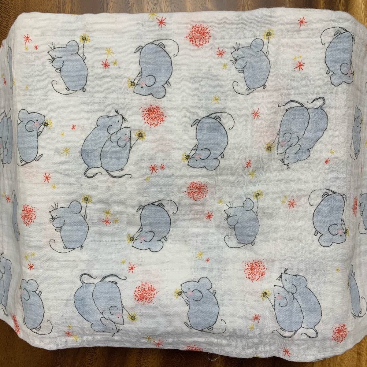 Paypayフリマ 年の子年限定販売 可愛いネズミの柄エイデンアンドアネイおくるみ新品 Paypayフリマ 年の子年限定販売 可愛いネズミの柄エイデンアンドアネイおくるみ新品