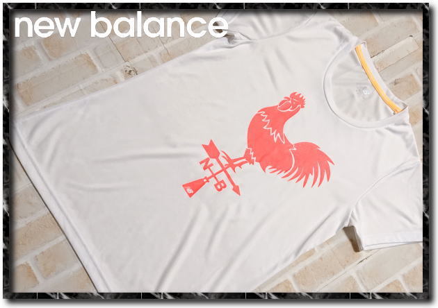 ★New Balance　ニューバランス　プリントTシャツ　白★_画像1