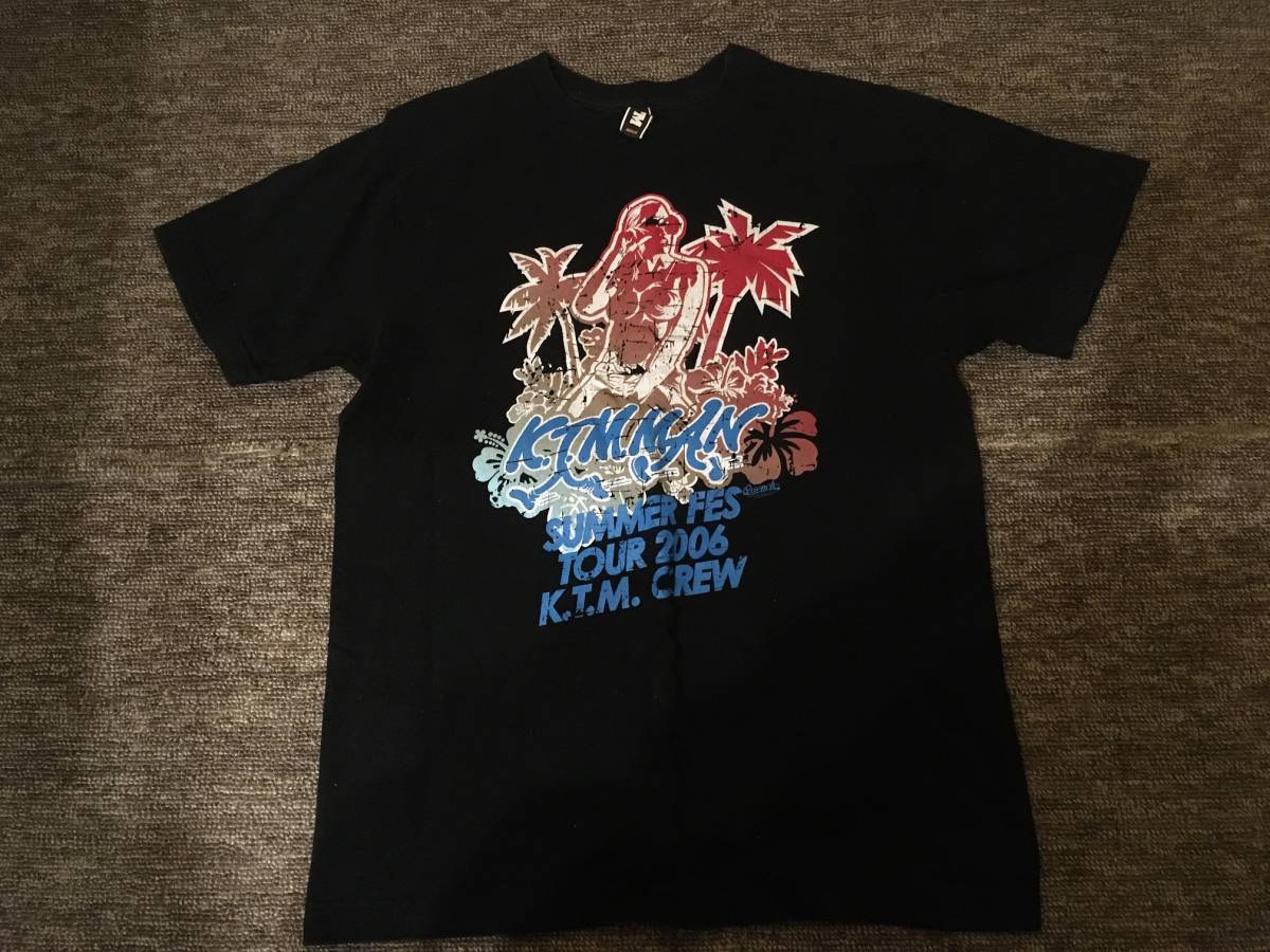 ケツメイシ Tシャツ サイズM 黒 ヤシの実ガール_画像1