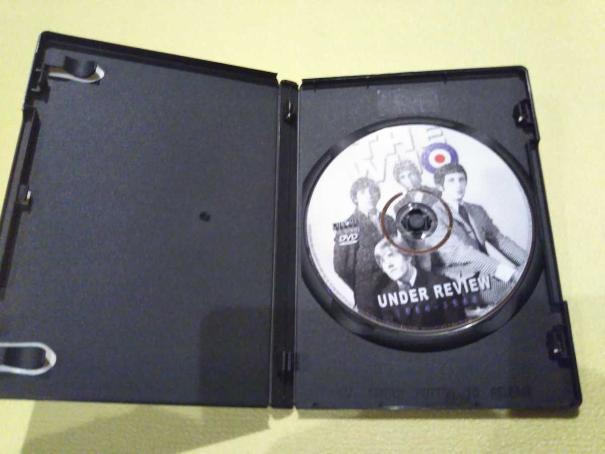 [ used DVD! prompt decision ] rare! foreign record DVD!THE WHO UNDER REVIEW 1964-1968 60\'sf-mozMOD jam SMAll LIVE image britain UK ROCK POP