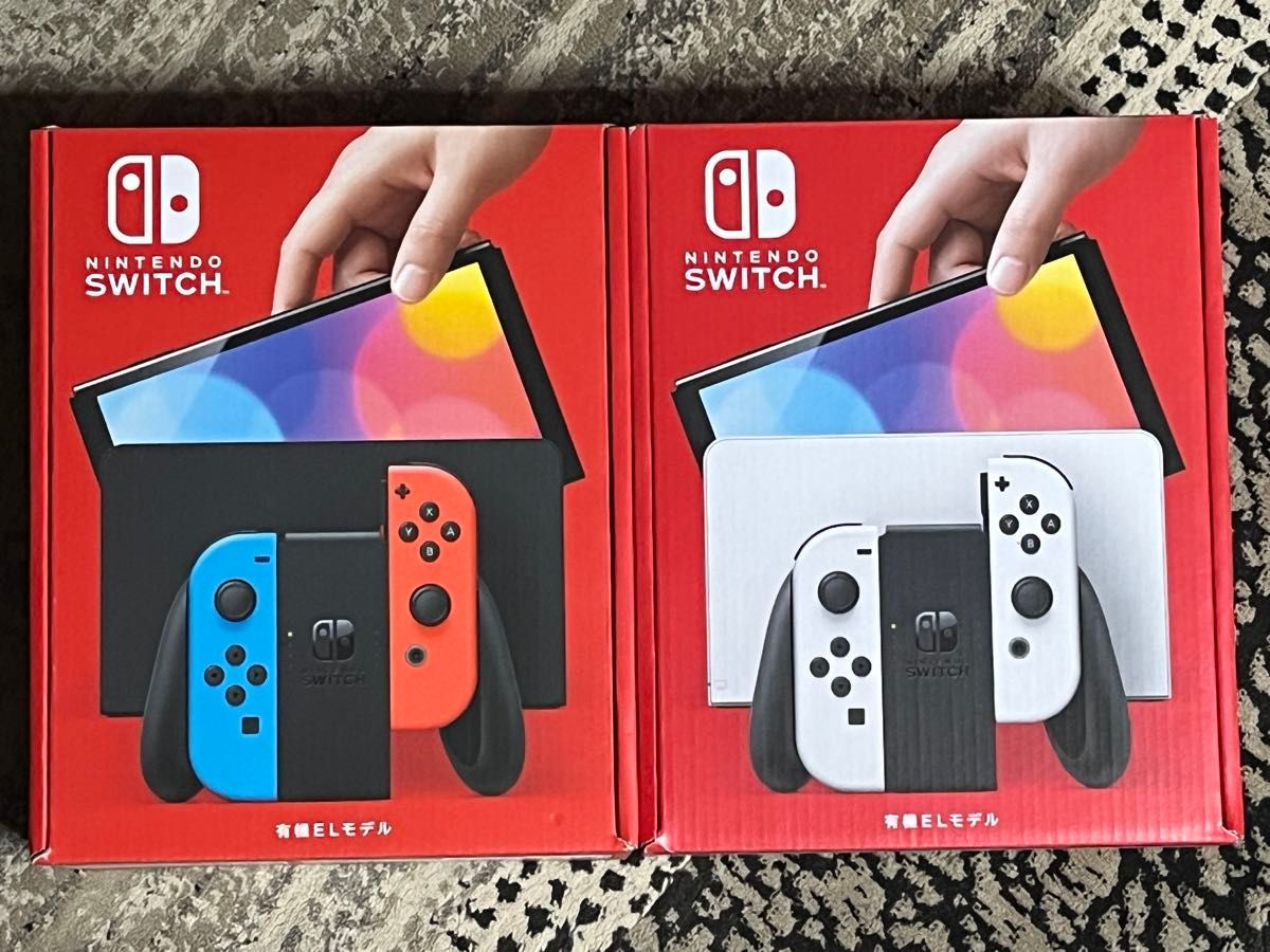Nintendo Switch 有機ELモデル 本体2台 新品 ニンテンドースイッチ 本体 2台 有機ELモデル Nintendo