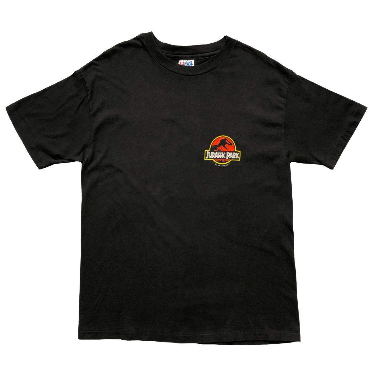 【Vintage】JURASSIC PARK Tシャツ Hanes L ジュラシックパーク MADE IN USA_画像1