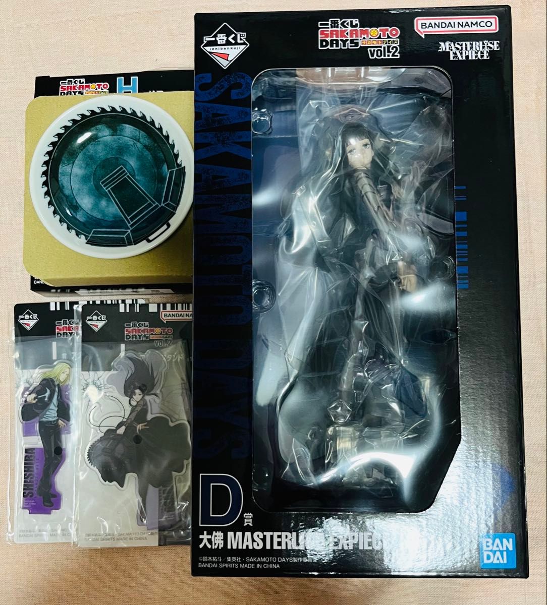 【新品】SAKAMOTO DAYS vol.2 一番くじ 神々廻 一番くじ SAKAMOTO DAYS vol 2 D賞 大佛 MASTERLISE EXPIECE