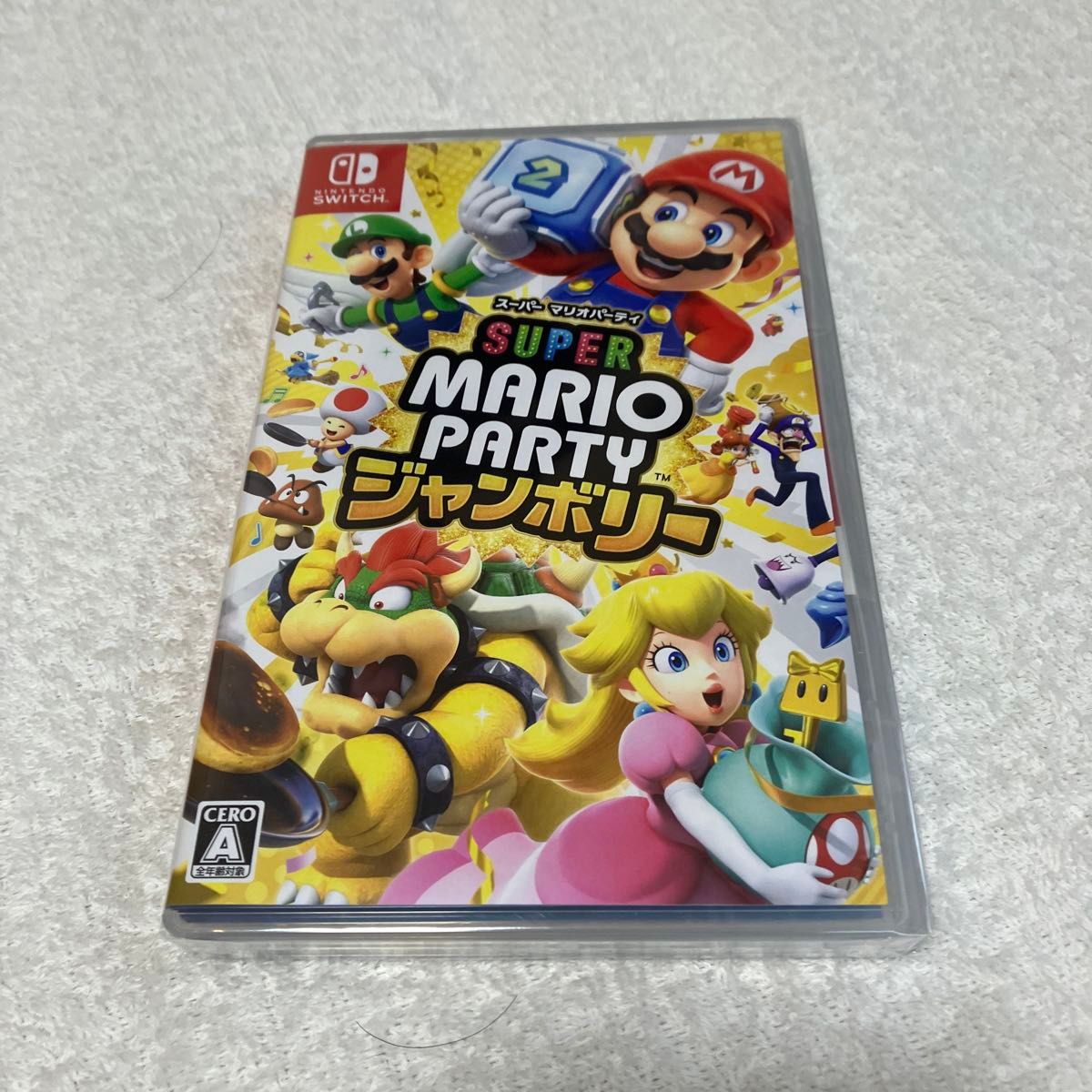 Switch スーパーマリオパーティ ジャンボリー 新品未開封シュリンク付 未開封新品シュリンク付き スーパーマリオパーティジャンボリー