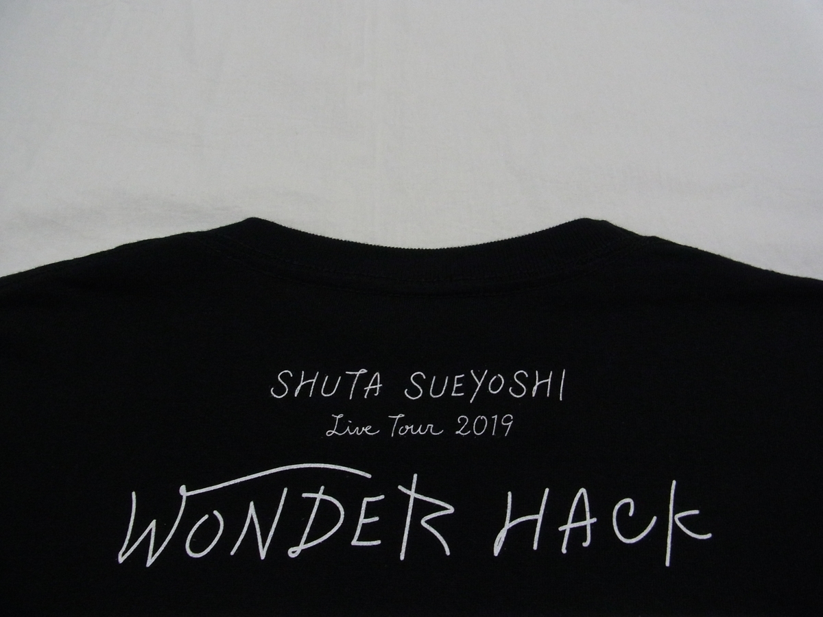 * beautiful goods * not yet have on * end . preeminence futoshi LIVE TOUR 2019 WONDER HACK SS Crew staff T-shirt sizeS black * old clothes not for sale AAA Live Tour goods 