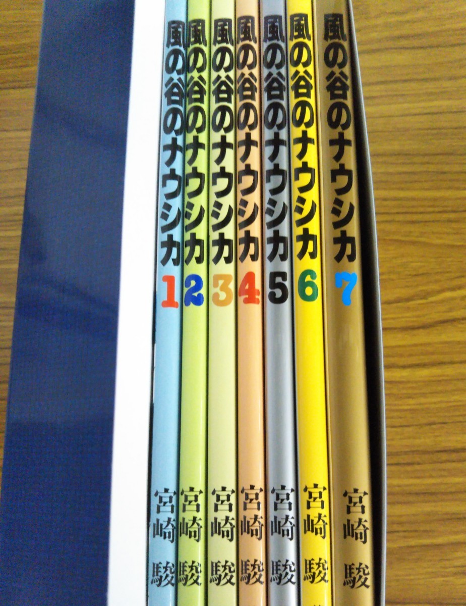 今だけ値下げ！特典2種類付き！風の谷のナウシカ★ワイド版全7巻セット【未開封品】宮崎駿