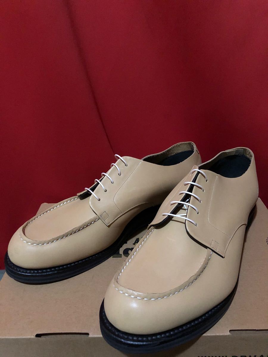 室内試着のみ】N . HOOLYWOOD 牛革×ラバーソール シューズ 日本製
