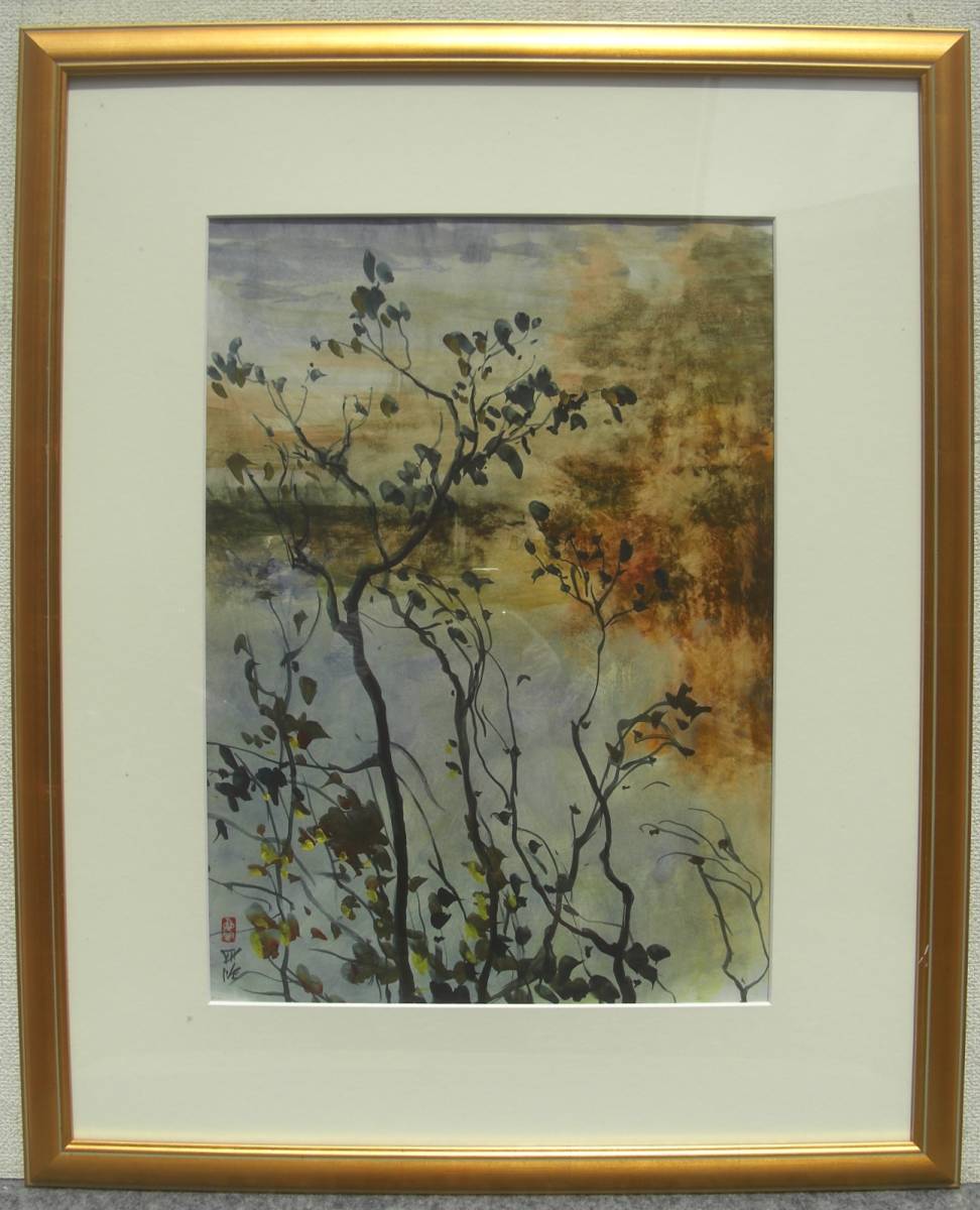 驚きの価格が実現 岡田謙三 水彩画 朝顔 真作保証品 その他 Labelians Fr