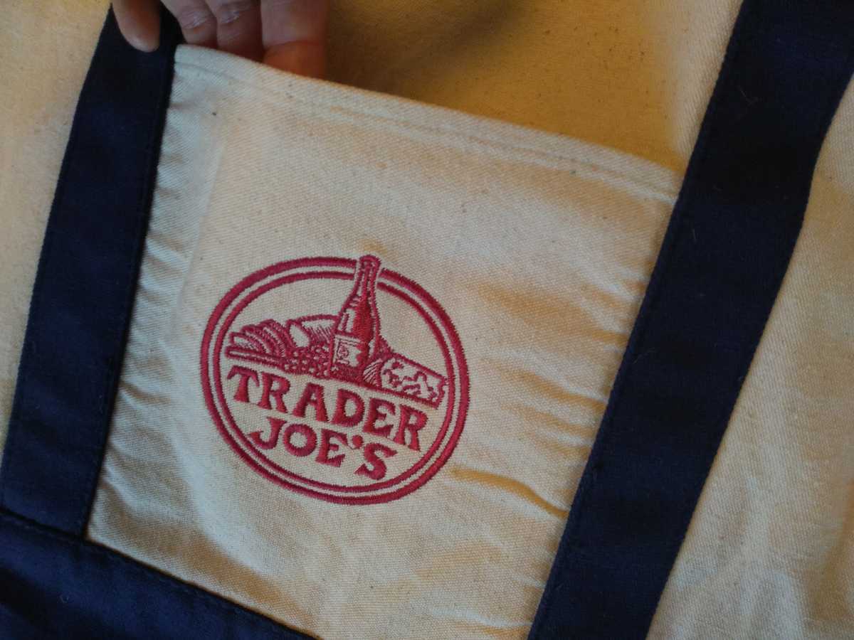 TRADER JOE'Sトレーダージョーズ コットン エコバック トートバック 未使用品 送料 198円_画像2