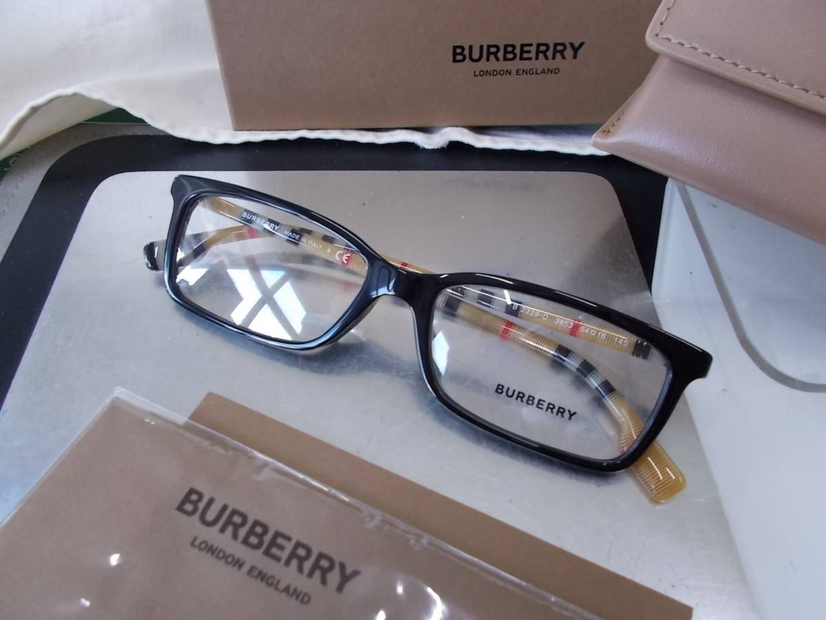 バーバリー BURBERRY 眼鏡フレームBE2329D-3853-54 お洒落