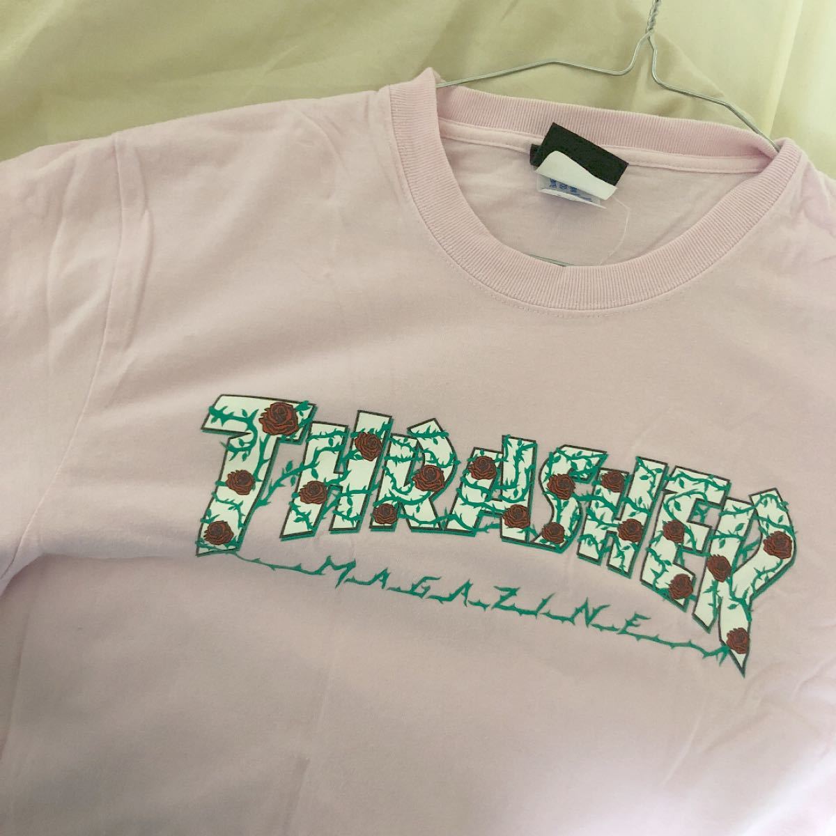 Paypayフリマ 古着 スラッシャー Tシャツ ピンク Paypayフリマ 古着 スラッシャー Tシャツ ピンク