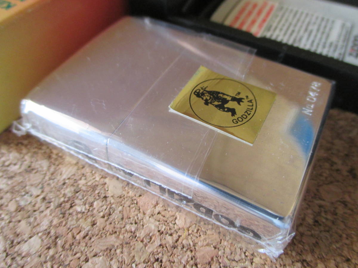 ZIPPO 『GODZILLA ゴジラ ラドン 東宝 特撮怪獣映画 限定品』1998年5月