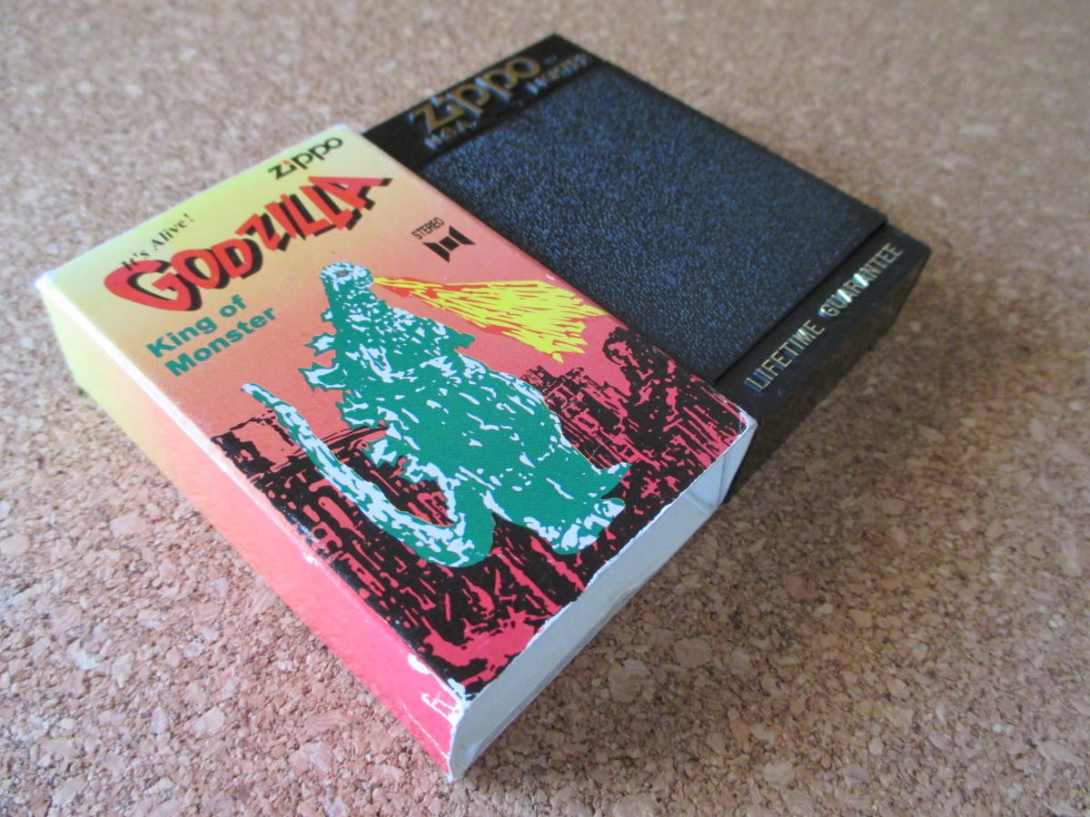 ZIPPO 『GODZILLA ゴジラ ラドン 東宝 特撮怪獣映画 限定品』1998年5月
