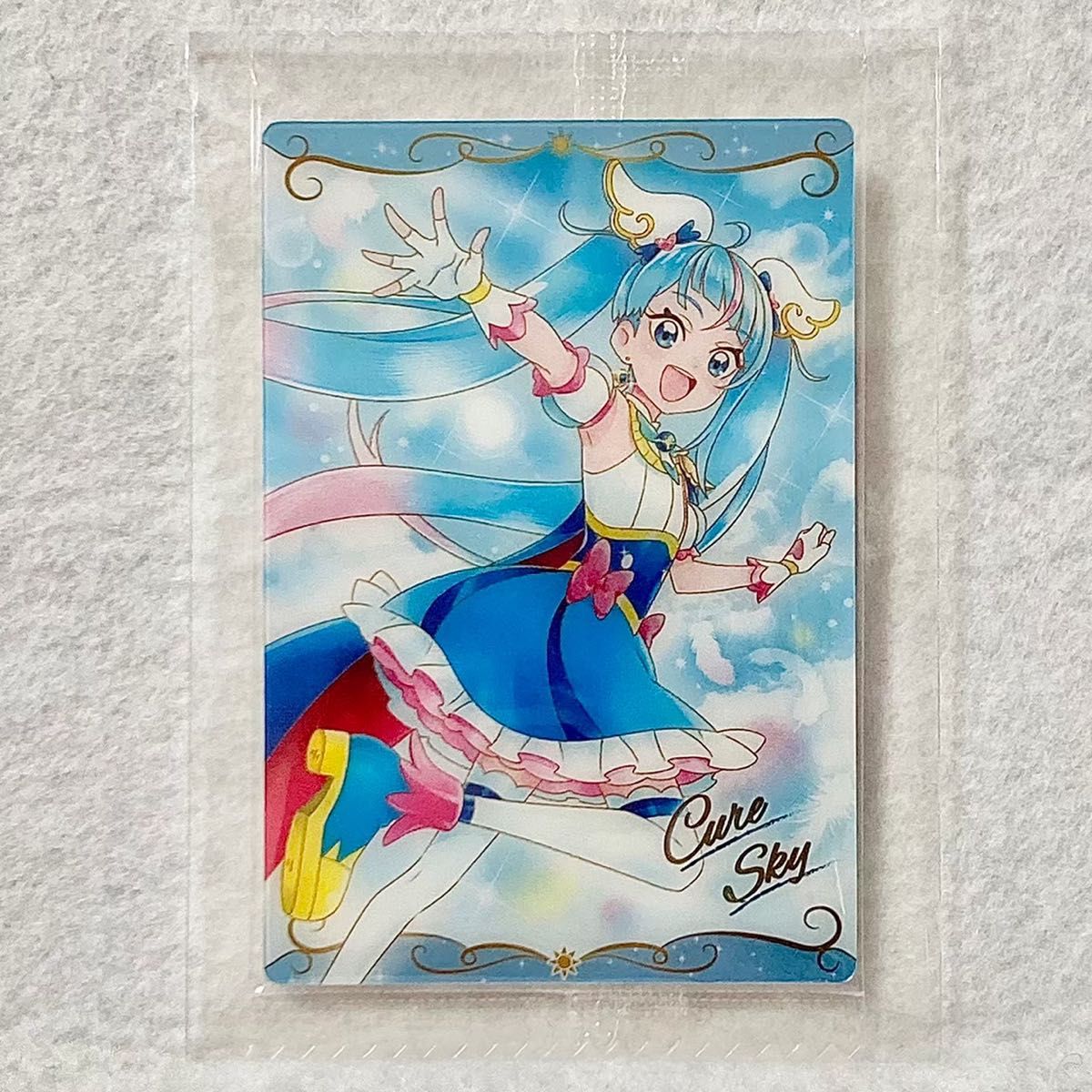 ❶未開封含 プリキュア カードウエハース グミカード SSR SR 約147枚 内袋未開封 】プリキュア カード ウエハース7 キュアスカイ SR